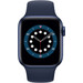 Apple Watch Series 6 44mm Blauw Aluminium Blauwe Sportband
