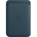Apple Leather Wallet for iPhone with MagSafe Baltic Blue