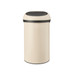 Brabantia Touch Bin 60 Liter Soft Beige + Vuilniszakken (120 stuks)