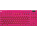 Logitech G PRO X TKL LIGHTSPEED Gaming Keyboard QWERTY Magenta