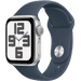 Apple Watch SE (2022) 40mm Zilver Aluminium Sportband S/M