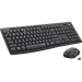 Logitech MK295 Silent Draadloze Toetsenbord en Muis Zwart QWERTY