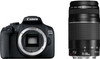 Canon EOS 2000D + 18-55mm IS II + 75-300mm III