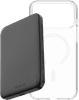 BlueBuilt MagSafe Hoesje iPhone 18 Pro Max Transparant + Powerbank 5.000 mAh Grijs