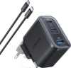 Anker Nano Oplader met 3 Usb Poorten 70W Zwart