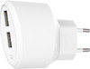 Xqisit Home Charger 2x USB 3.3Ah White