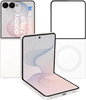 Samsung Galaxy Z Flip 8 512GB Wit 5G + Samsung Back Cover met Magneet Transparant
