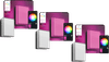 Philips Hue Scenova Outdoor Wall and Ceiling Lamp 3-Pack