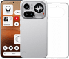 Nothing Phone (4a) Pro 128GB Zilver 5G + BlueBuilt Back Cover Transparant