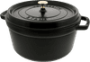 Staub Round Dutch Oven 28cm Black