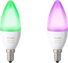 Philips Hue White and Color E14 Duo Pack