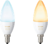 Philips Hue White Ambiance E14 Duo Pack
