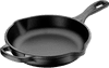 Le Creuset Round Skillet Frying Pan 23cm Matte Black