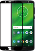 Azuri Gehard Glas Motorola Moto G6 Plus Screenprotector Glas Zwart