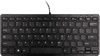 R-Go Compact Toetsenbord QWERTY (US) Zwart
