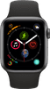 Apple Watch Series 4 40mm Space Gray Aluminium/Zwarte Sportband