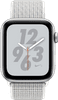 Apple Watch Series 4 44mm Nike+ Zilver Aluminium/Nylon Sportband
