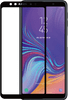 Azuri Gehard Glas Samsung Galaxy A7 (2018) Screenprotector Glas Zwart