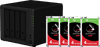 Synology DS918+ met 4x Seagate IronWolf 4 TB harde schijf