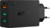 Aukey Oplader met Micro Usb Kabel 3 Usb Poorten 18W Quick Charge