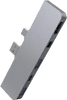 Hyper 5-in-2 Docking Station for Microsoft Surface Pro Silver