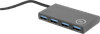 BlueBuilt 4-Poorts USB-A/C 3.0 Hub