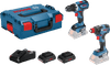 Bosch GSR 18V-60 C + GDX 18V-200 C Combi Set