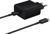 Samsung Super Fast Charging Oplader 45W + Usb C Kabel 1m Zwart