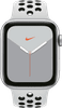 Apple Watch Nike Series 5 44mm Silver Aluminum/White Sport Band