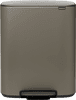 Brabantia Bo Pedal Bin 60 Liter Platinum