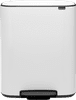 Brabantia Bo Pedal Bin 2 x 30 Liter White