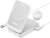 Anker Prime 3-in-1 MagGo Vouwbare Draadloze Oplader 15W Wit