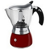 Bialetti Moka Crystal Rosso 4 kopjes