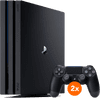 Sony PlayStation 4 Pro 1TB + 2 Dualshock Controllers
