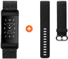 Fitbit Charge 4 Speciale Editie Graniet + Extra Kunststof Bandje