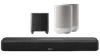 Denon Home Soundbar 550 + Denon Home Subwoofer + Denon Home 200 Silver (2x)
