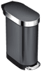 Simplehuman Slim 45 Liter Zwart