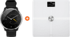 Withings Move ECG Zilver/Zwart + Withings Body + Wit