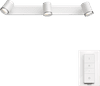 Philips Hue Adore badkameropbouwspot White Ambiance 3-lichts Wit - balk