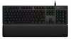 Logitech G513 Carbon Lightsync RGB Mechanical Gaming Keyboard with Wrist Rest QWERTY
