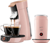 Philips Senseo Viva Café Duo Select HD6564/30 Roze + Melkopschuimer