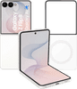 Samsung Galaxy Z Flip 8 256GB Wit 5G + Samsung Back Cover met Magneet Transparant