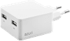 Azuri Oplader met 2 Usb Poorten 12W Wit