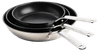 KitchenAid Stainless Steel Koekenpannenset 20 + 24 + 28 cm