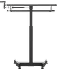 Worktrainer Small Hand Crank Sit-Stand Desk 80x40 Black