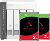 QNAP TS-433-4G + Seagate Ironwolf 2TB Duo Pack