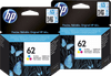 HP 62 Cartridges Kleur Duo Pack