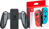 Nintendo Switch Joy-Con set Rood/Blauw + Nintendo Switch Joy-Con Charge Grip