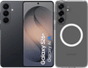 Samsung Galaxy S26 Plus 512GB Zwart 5G + BlueBuilt Back Cover met Magneet Transparant