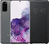 Samsung Galaxy S20 128GB Grijs 5G + Samsung Galaxy S20 Led View Book Case Zwart